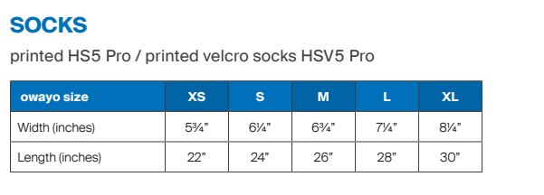 HSV5 Pro Hockey Socks with sewn in Velcro