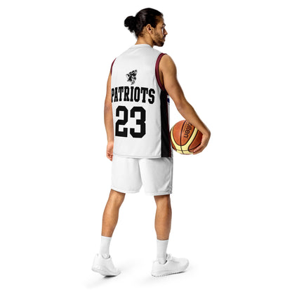 Recycled unisex basketball jersey