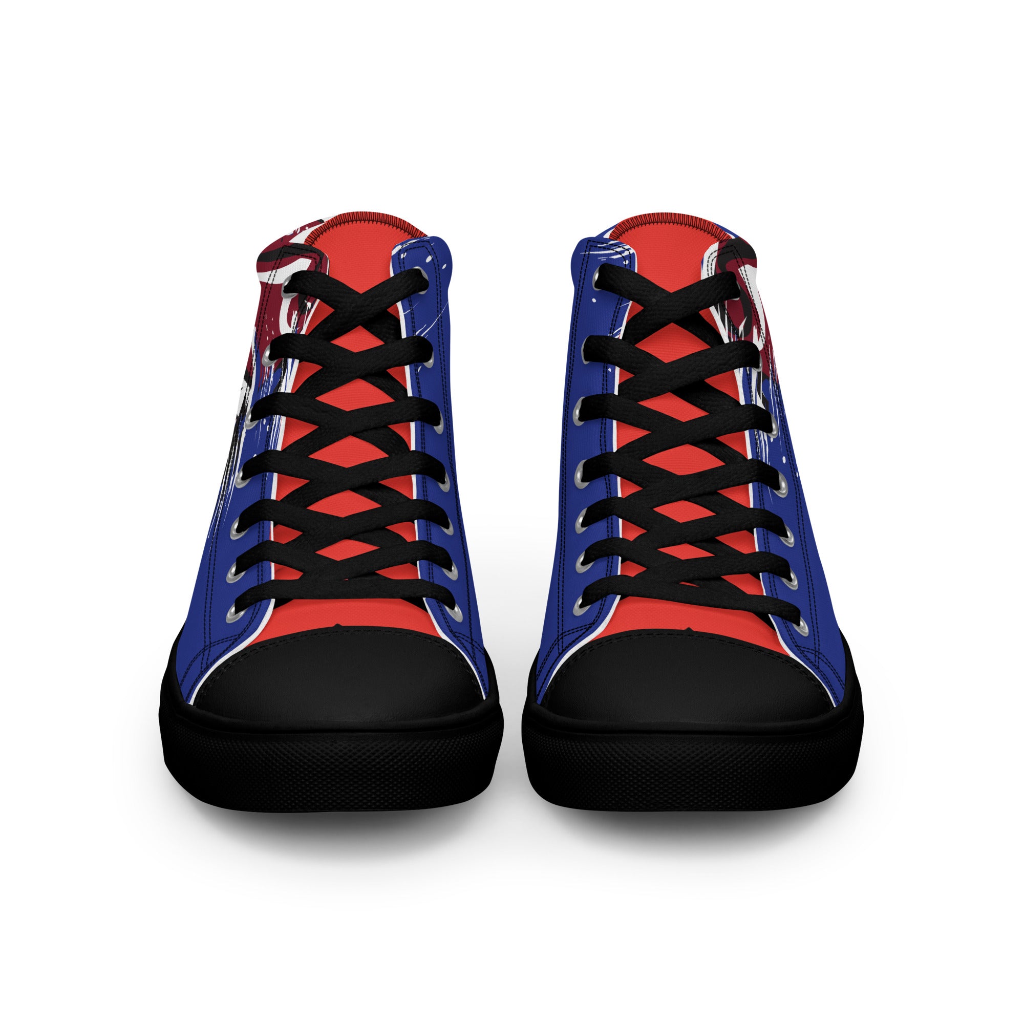 Women’s high top canvas shoes